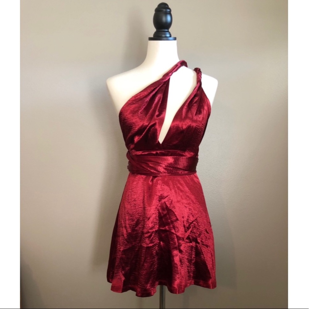 Red Fashion Nova Multiway Dress